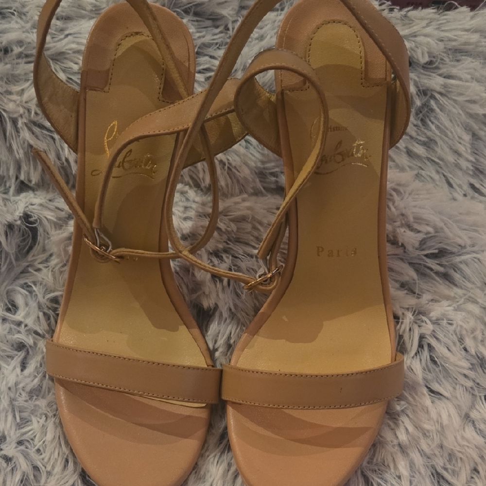 Christian Louboutin Nude Heels